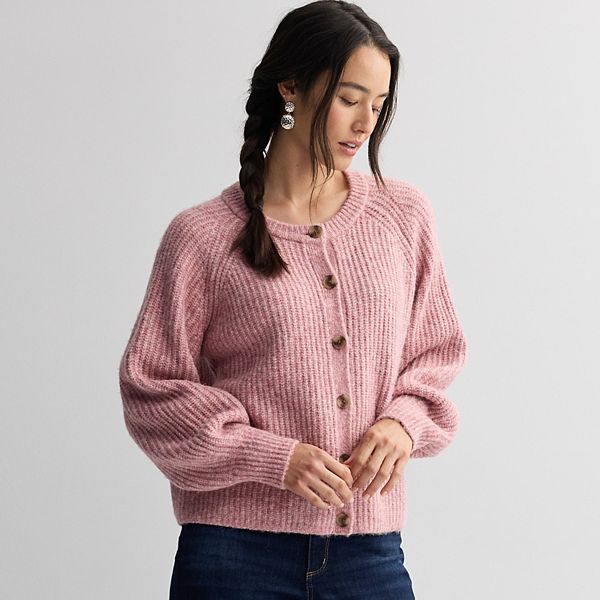 

Уютный кардиган Petite Heritage Sonoma Goods For Life, Vintage Heart