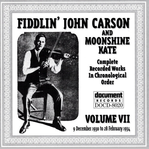 

CD диск Carson, Fiddlin John: Complete 7