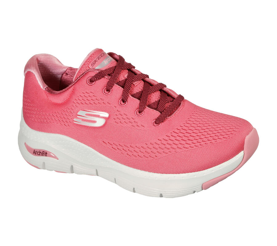 SKECHERS Женские кроссовки ARCH FIT BIG APPEAL розовые/бордовые