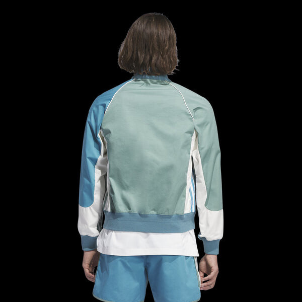 Куртка x clot спортивная куртка азиатские размеры Adidas, синий — фото 4