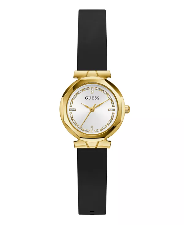 

Женские аналоговые часы черного золота, 26 мм Guess, gold-tone