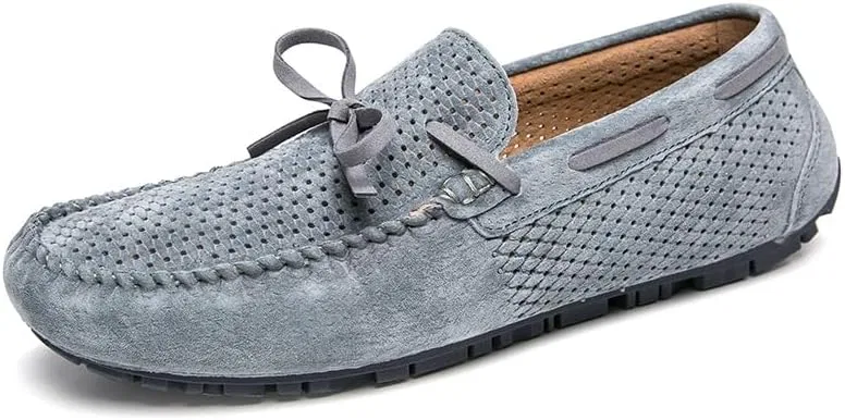 Мокасины мужские дышащие, Loafers, серый PUGHGAETZF