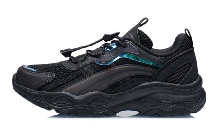 

Кроссовки детские Aurora WindWalker GS Low-top черные Lining Young