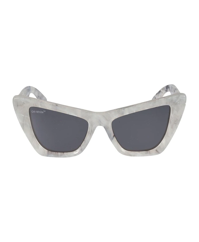 

Эдвард модные солнцезащитные очки Off White, серый