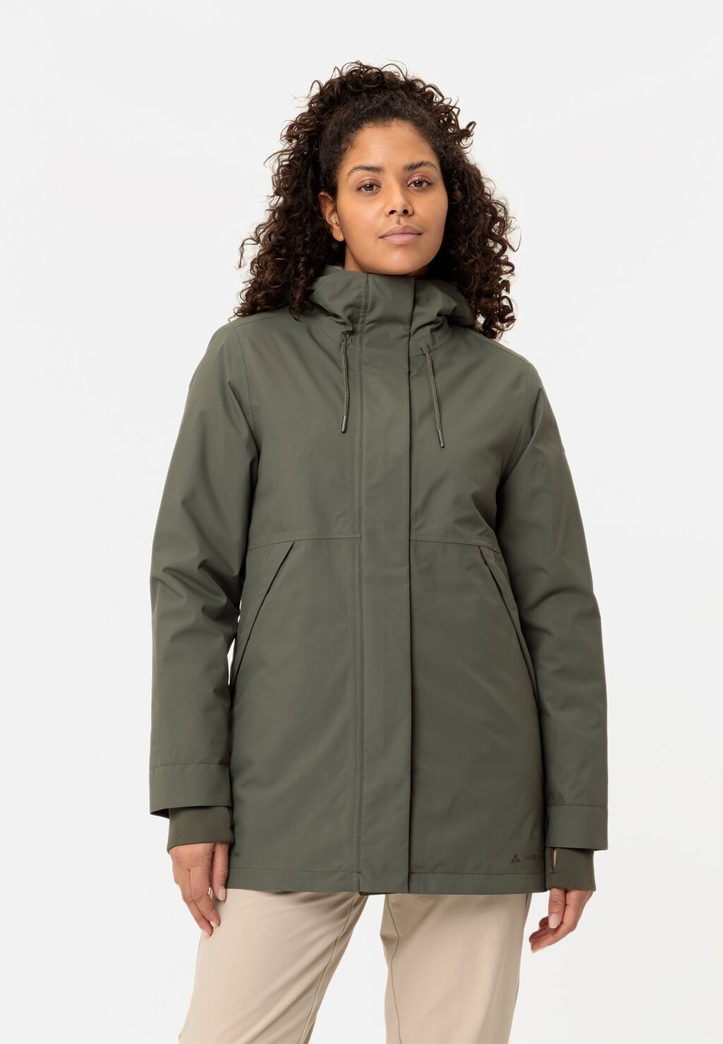 

Куртка из хардшелла COREWAY Vaude, хаки
