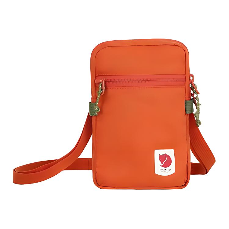 

Fjallraven Сумка через плечо из нейлона красная унисекс