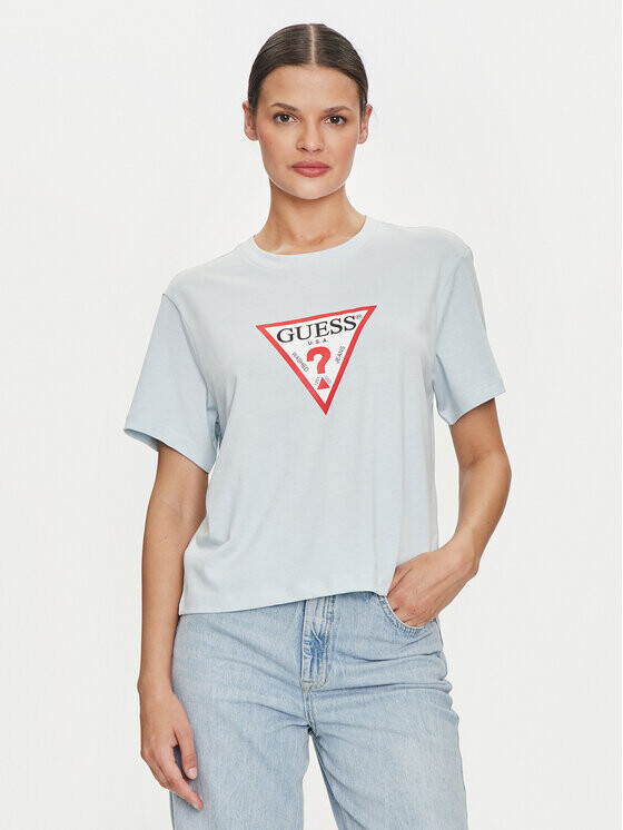 

Футболка стандартного кроя Guess, синий
