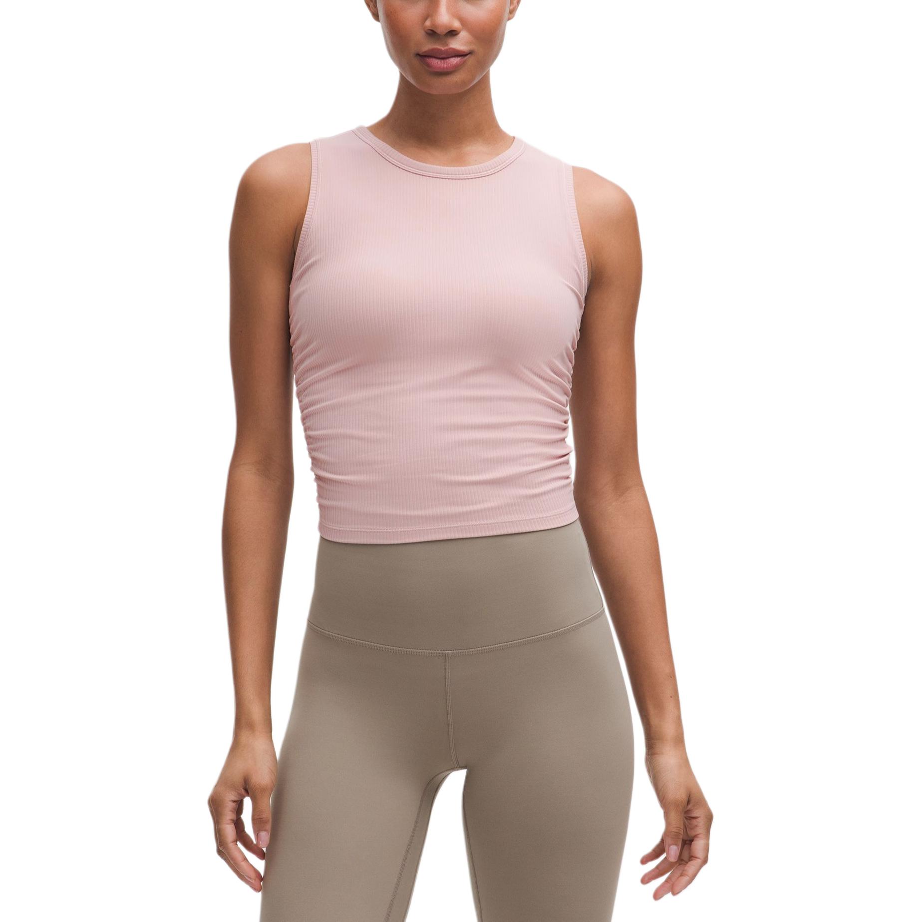 

NuluAll It Takes Топ для йоги женский Lululemon, smoky розовый/mink