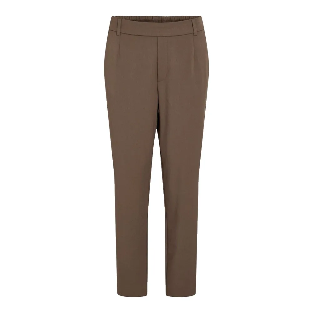 

Брюки с высокой талией Vila Varone Slim Fit, коричневый