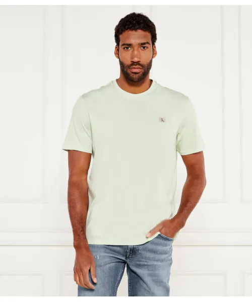 

Футболка Classic fit Calvin Klein Jeans, зеленый