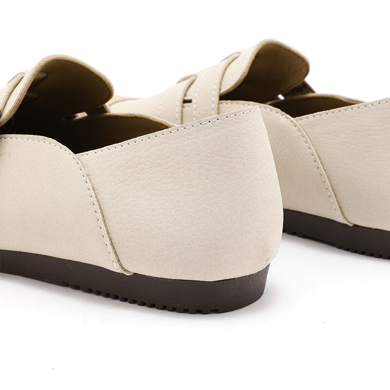 Туфли женские повседневные Women's Casual Shoes Women's Beige/Brown Ubz — фото 3
