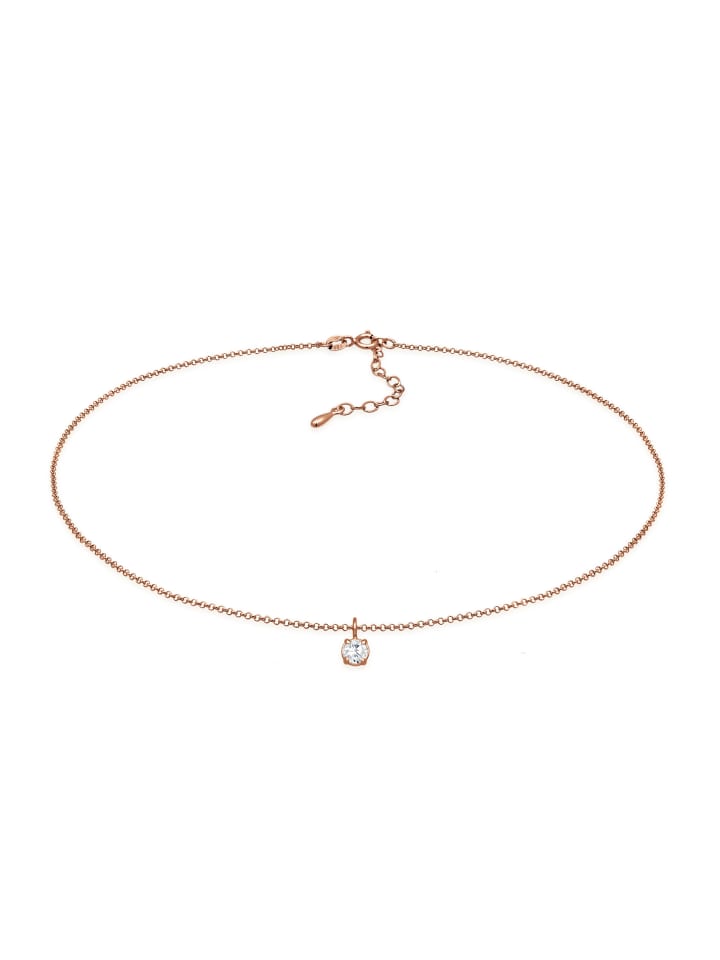 

Elli Колье из серебра 925 пробы с отделкой из розового золота