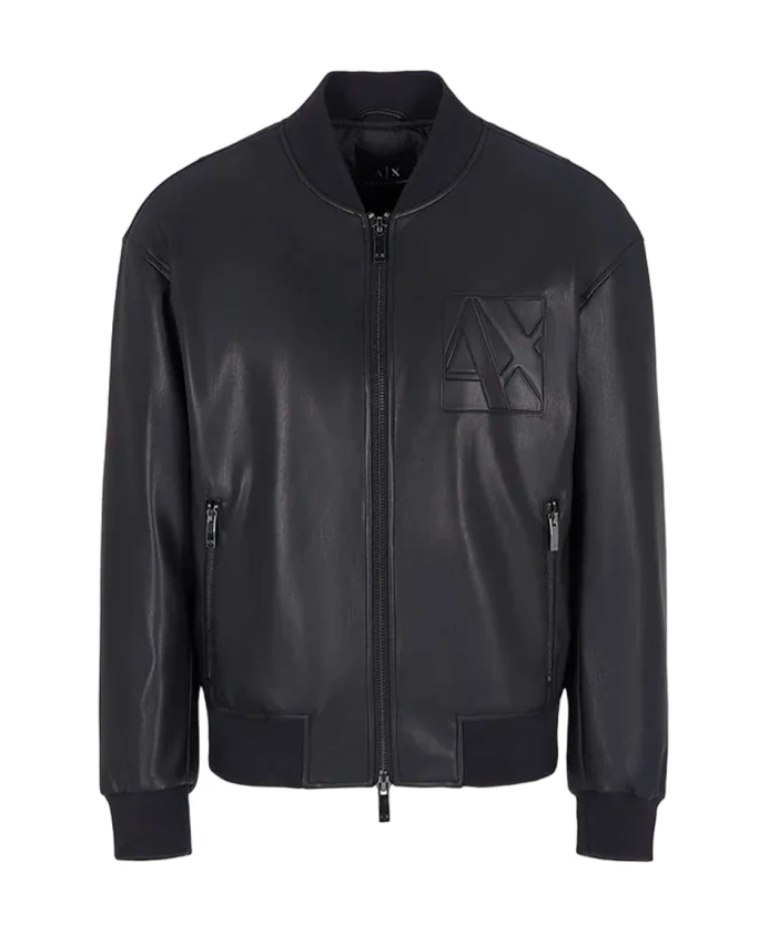 

Короткий пуховик Armani Exchange, черный