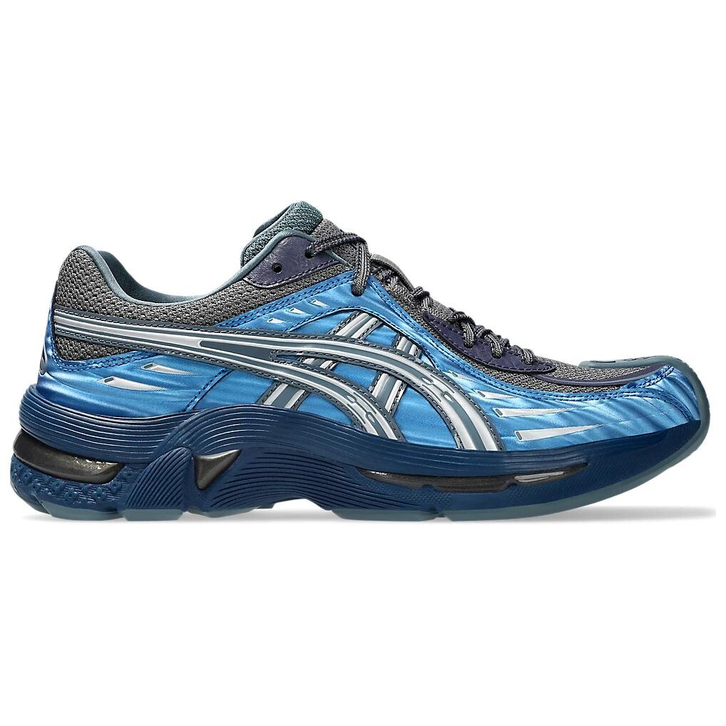 Кроссовки Kiko Kostadinov X Asics GEL-FLAMMAE Lifestyle Shoes Unisex Low-top Blue/grey/silver, синий/серый/серебряный — фото 2
