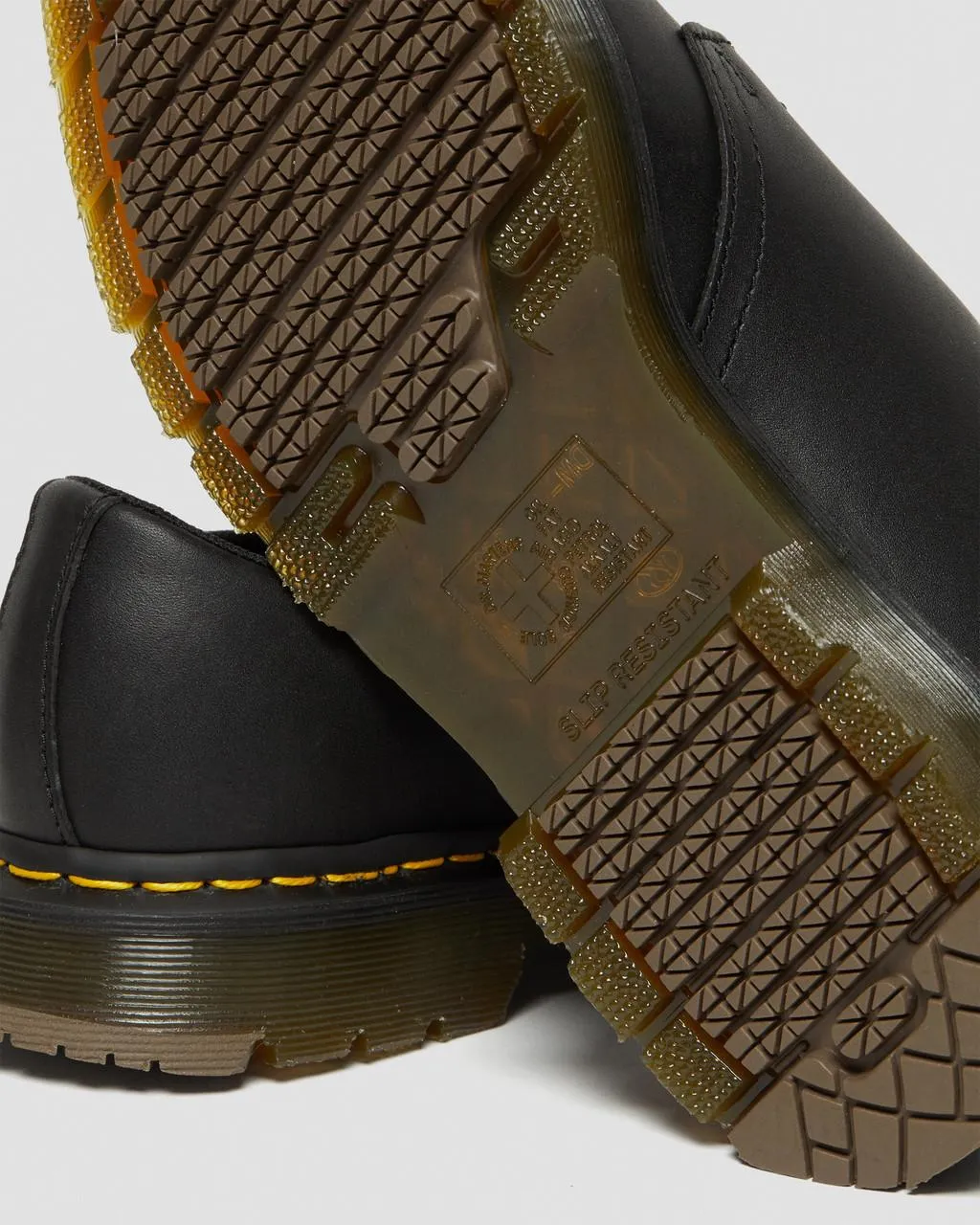 Туфли-оксфорды кожаные Dr. Martens 1461 Resistant, черный — фото 3