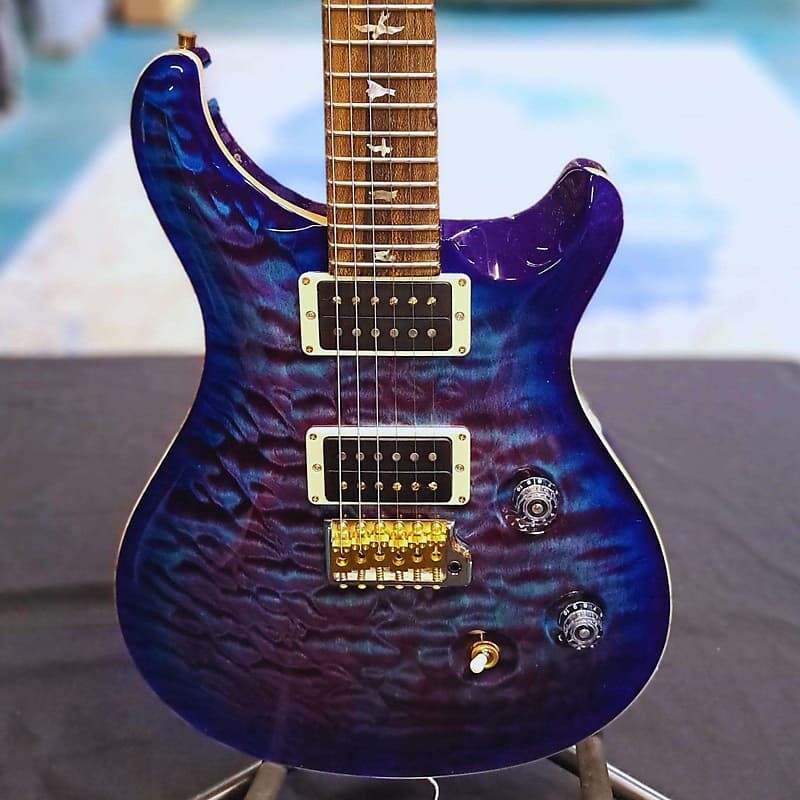 

Электрогитара PRS Wood Library Custom 24 Violet Blue Burst 1-Piece Top 0356347