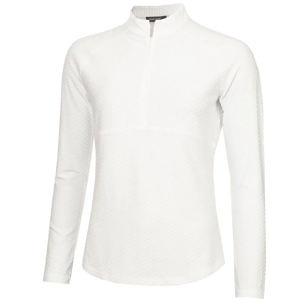 

Толстовка Green Lamb Meredith half zip, белый