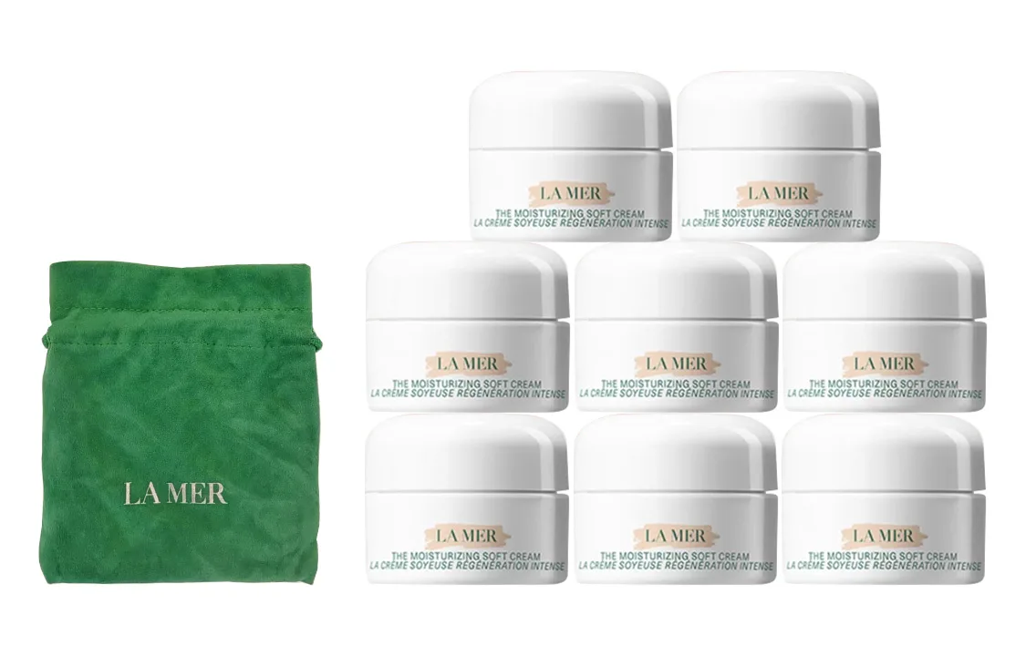 LA MER Набор пробников Miracle Cloud Velvet Frost, увлажняющий крем для лица против морщин, подтягивающий, восстанавливающий, 3.5ml*5 — фото 3
