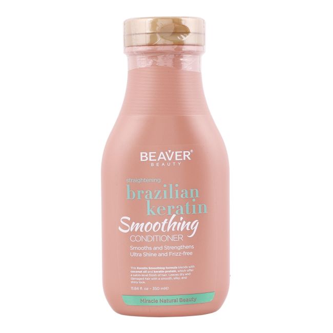 

Beauty бразильский кератиновый разглаживающий кондиционер для волос Beaver, 350 мл