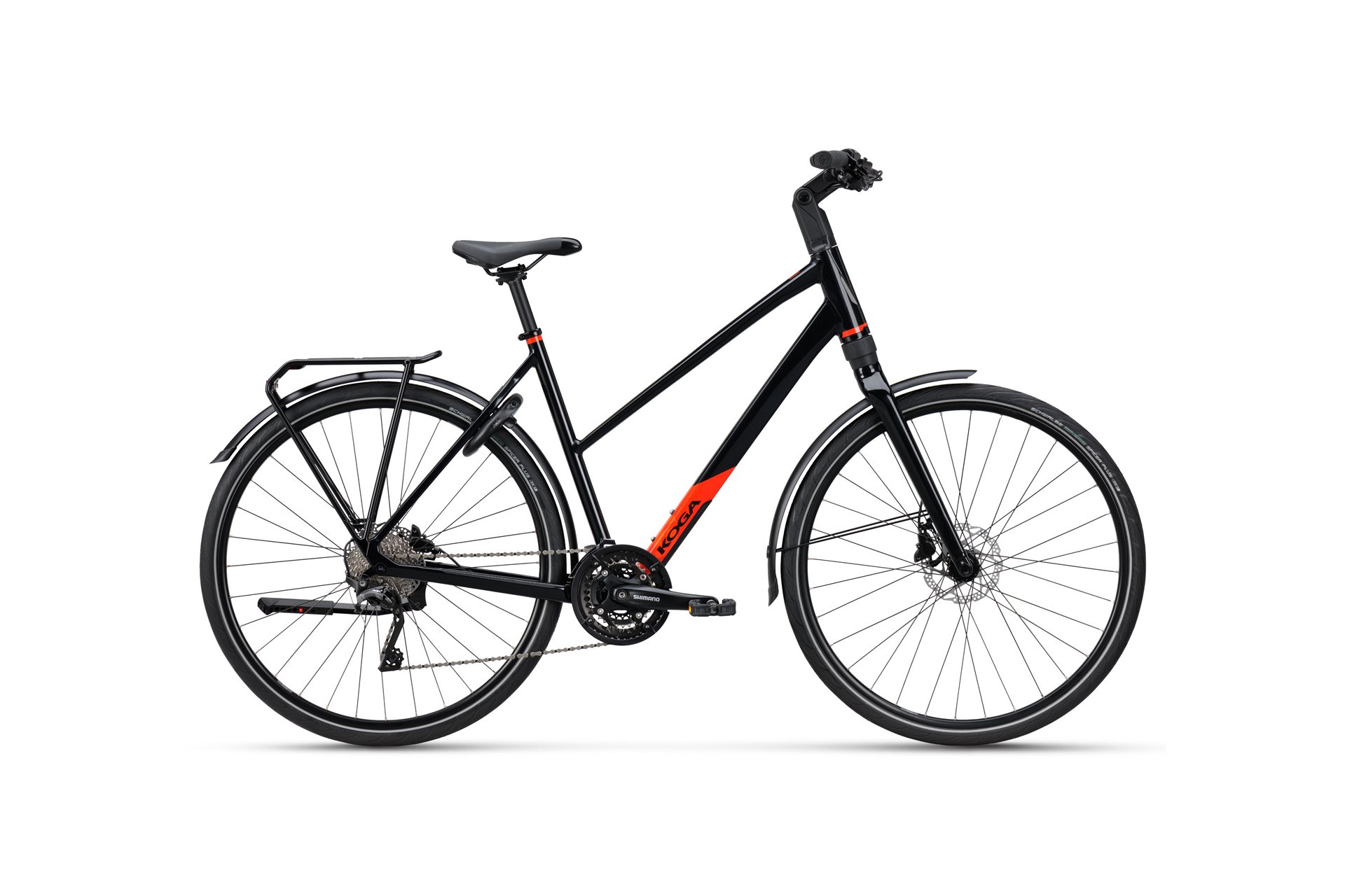 

Трекинговый велосипед Koga F3 5.0 - 28 дюймов - trapez, schwarz | panther black high gloss