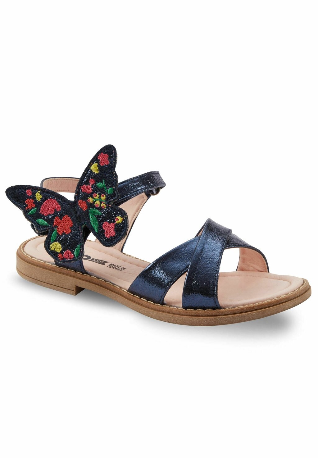 

Босоножки с ремешком BUTTERFLY Denokids, цвет blau