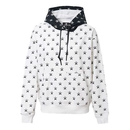 

Свитер printing hoodie black/white Converse, черный