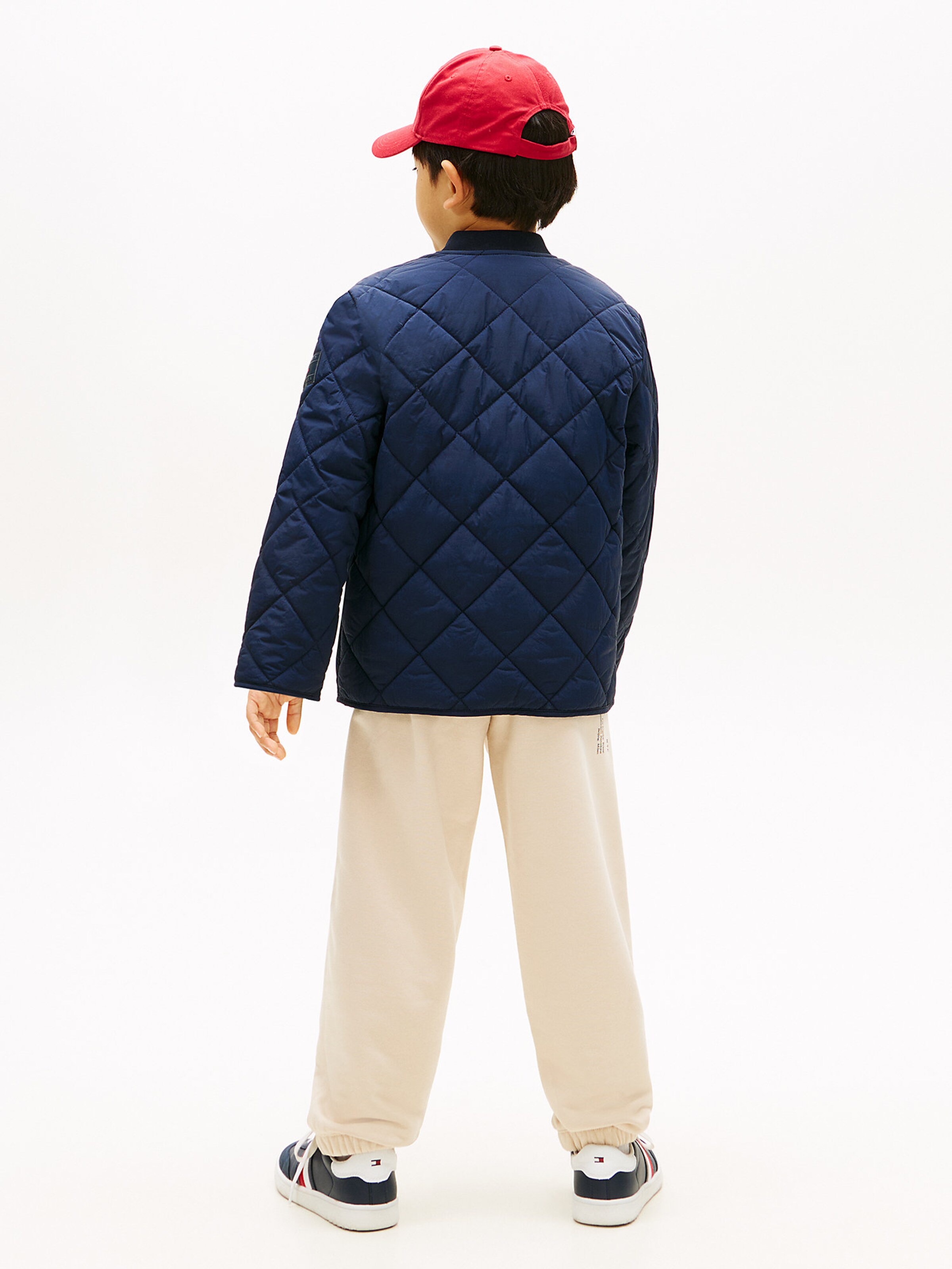 TOMMY HILFIGER Куртка для межсезонья в цвете Marine Blue — фото 4