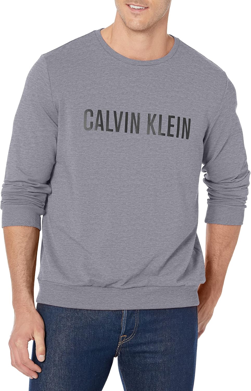 

Толстовка Calvin Klein Intense Power Lounge с длинным рукавом, Storm Heather