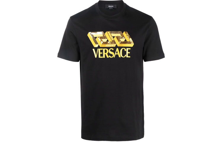 

VERSACE Футболка мужская, черный