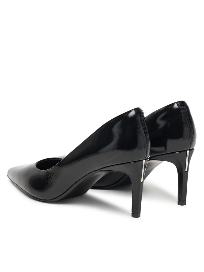 Туфли на высоком каблуке Ess Stiletto 70 Shiny Lth HW0HW02828 Calvin Klein, черный — фото 3
