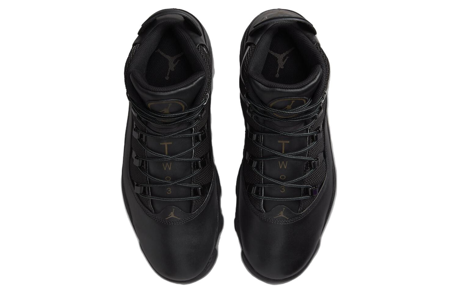 Jordan Air Jordan 6 Rings винтажные баскетбольные кроссовки мужские, Black — фото 4