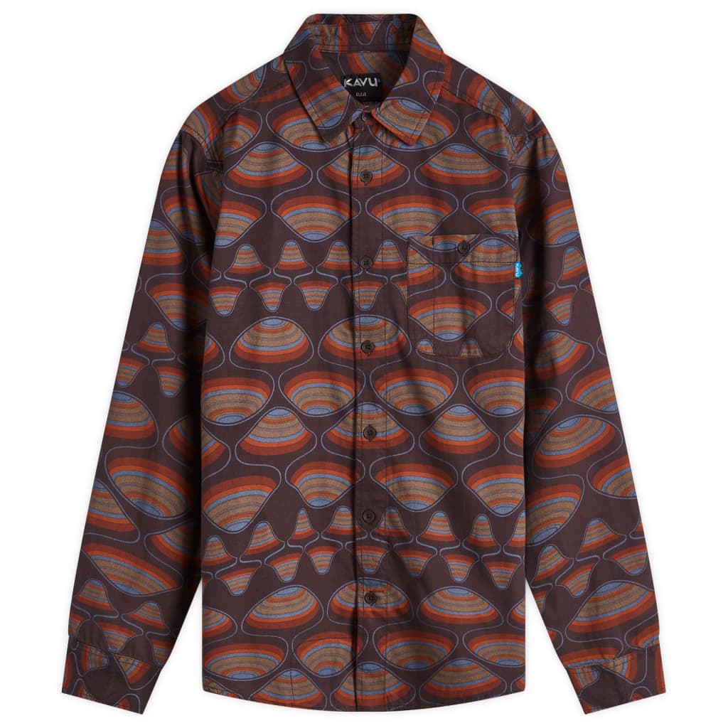 

Рубашка Weslerly Kavu, цвет mushroom connection