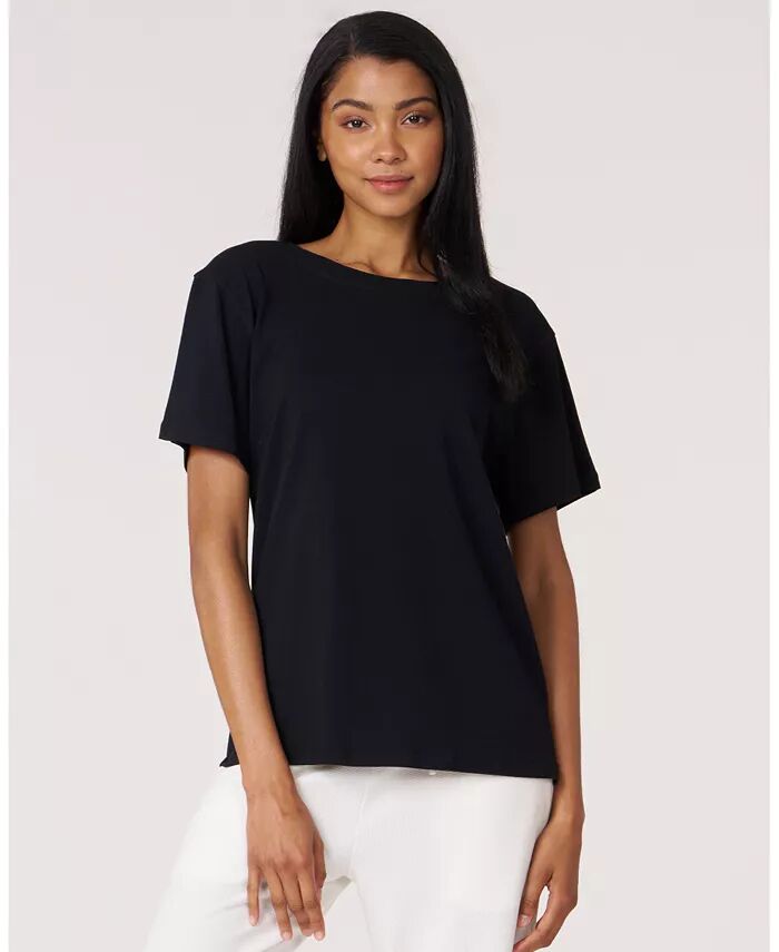 

Женский топ Rebody Essentials oversize с коротким рукавом Rebody Active, черный
