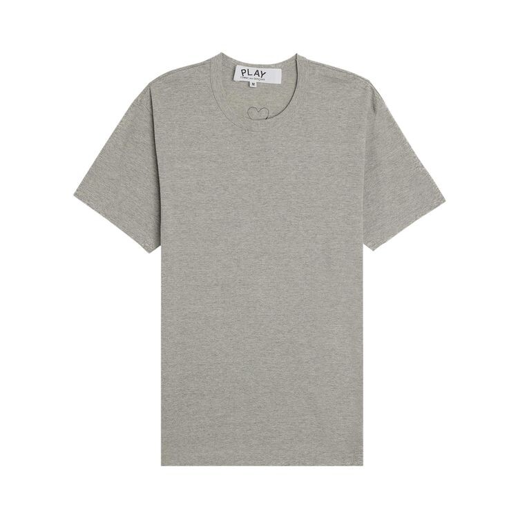 

Футболка Comme des Garçons PLAY Back Emblem T-Shirt Grey, серый