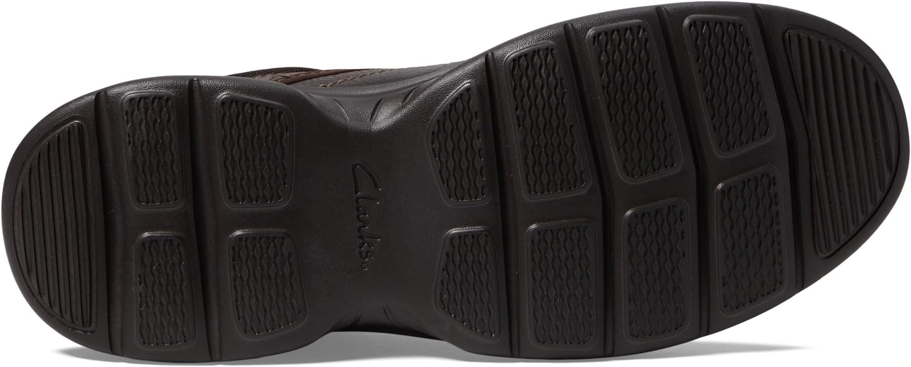 Кроссовки Clarks Bradley Walk, цвет Brown Tumbled Leather — фото 3