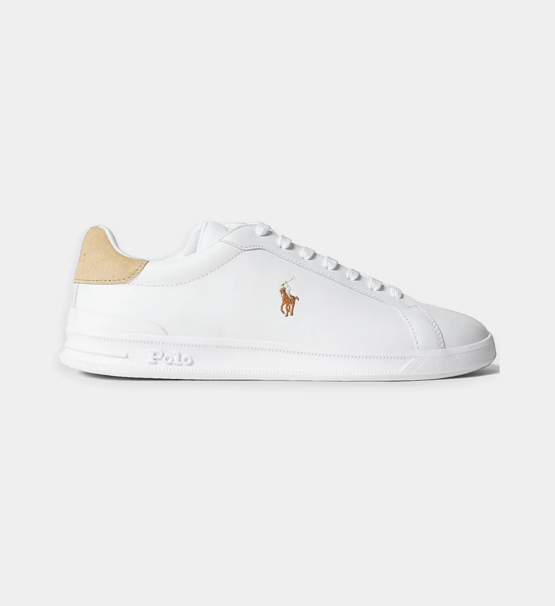 Кроссовки Court II POLO RALPH LAUREN, бежевый