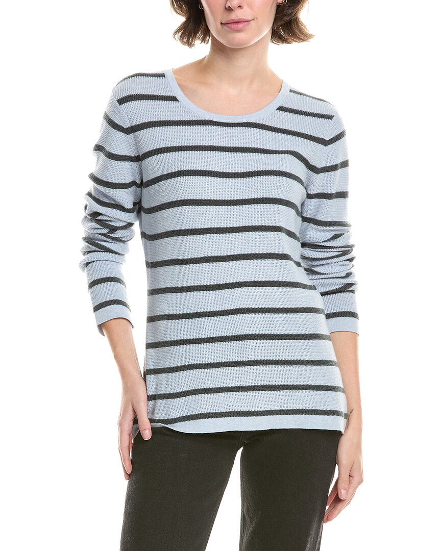 

Форте Кашемир Термо свитер из смесового кашемира Forte Cashmere, серый