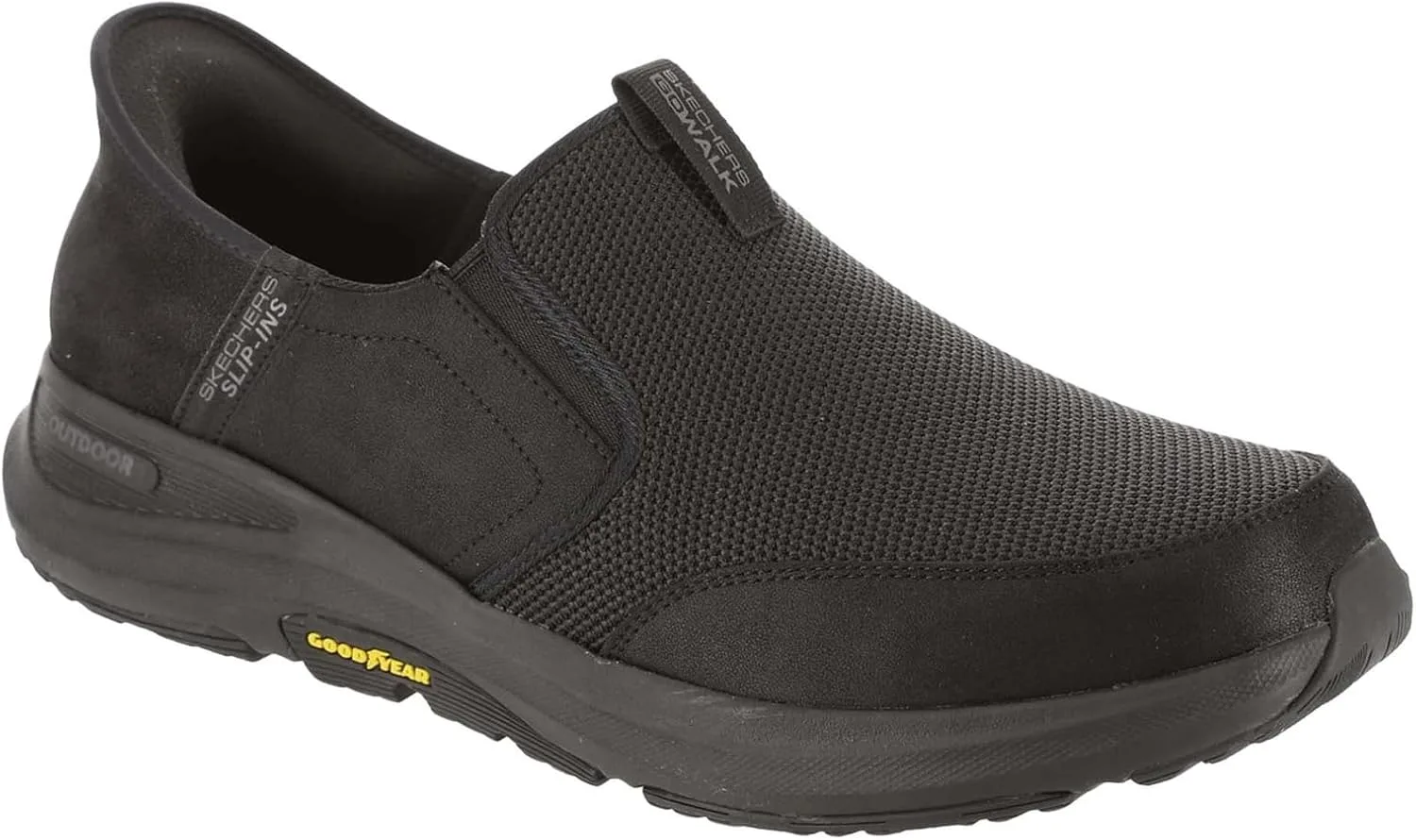 Мужские кроссовки Skechers Hands Free Go Walk Outdoor Andes II, черный — фото 2
