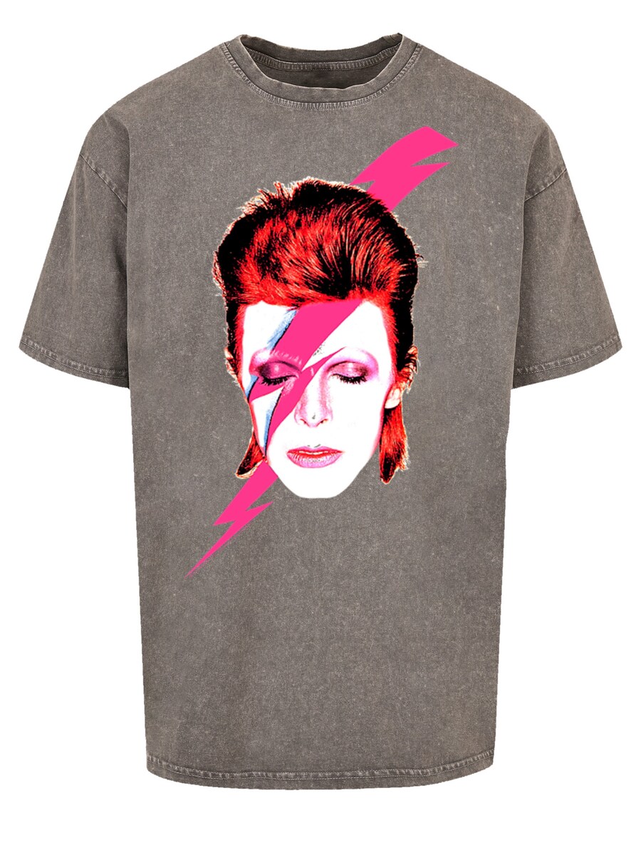 

Рубашка F4NT4STIC Aladdin Sane Lightning Bolt, цвет Muddy colored