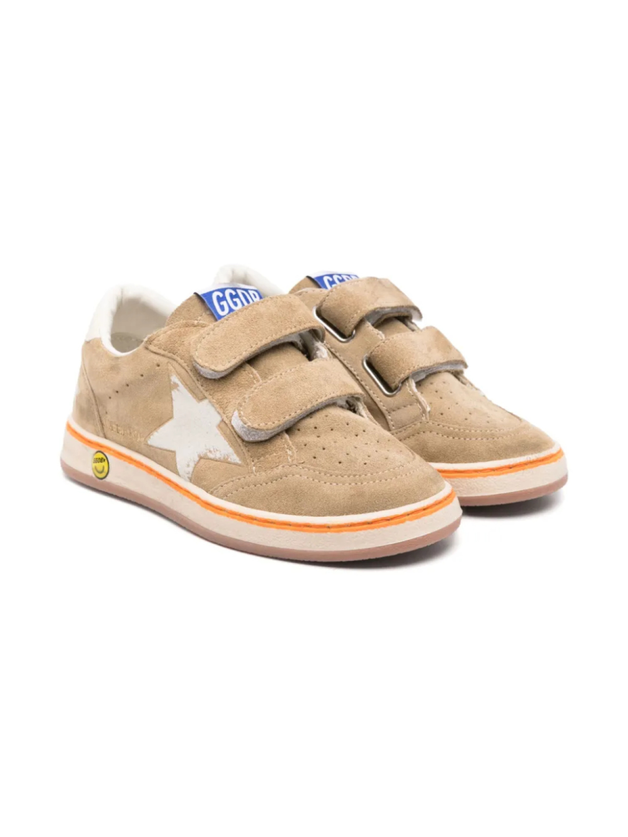 

Golden Goose Kids кеды Ball Star Junior, нейтральный
