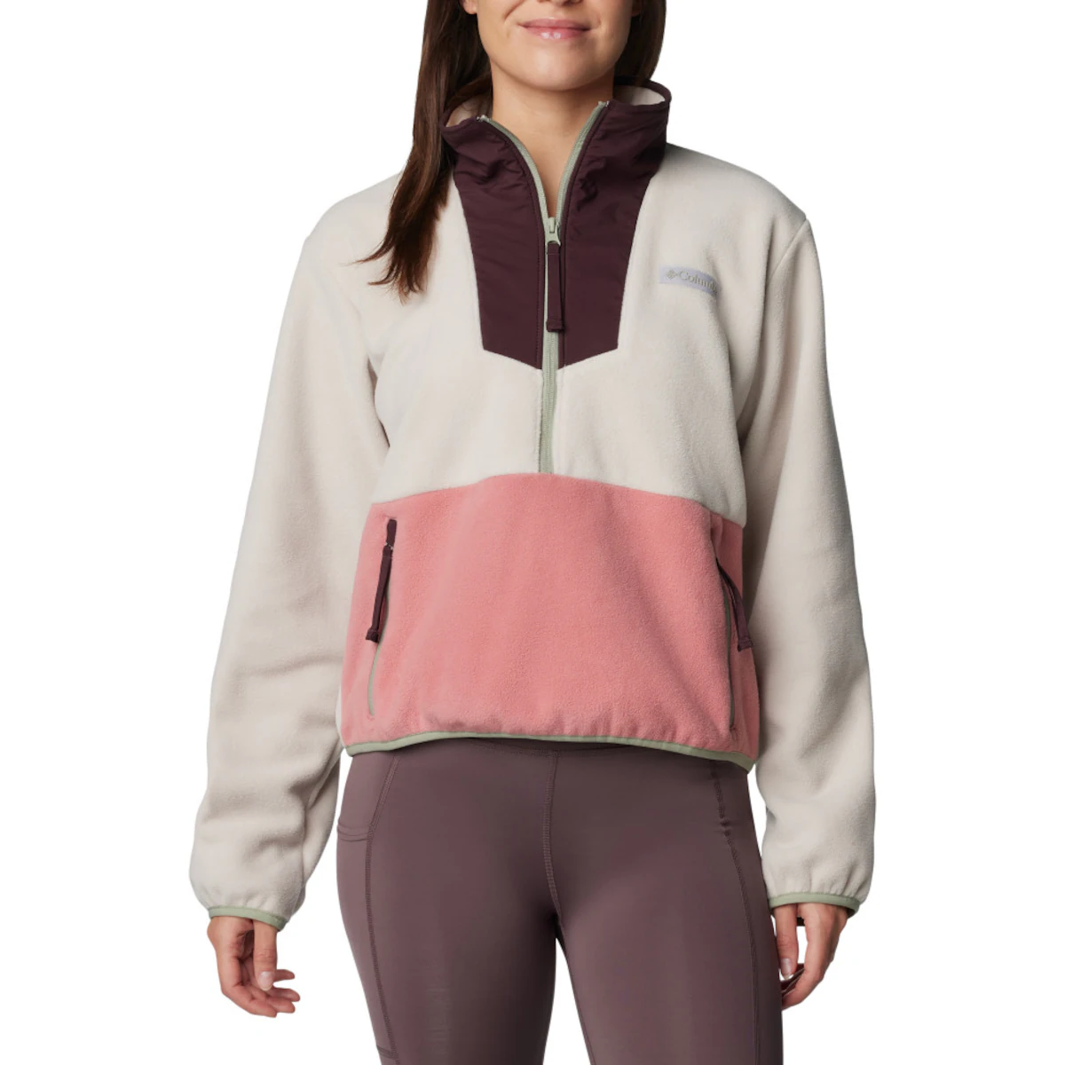 

Женская флисовая кофта Sequoia Grove 1/2 Zip Columbia, бежевый