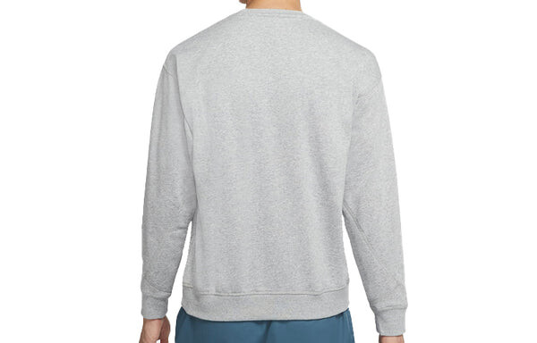 Толстовка Nike Sportswear Round Neck french terry Gray, серый — фото 2