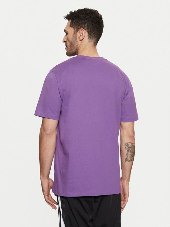 Футболка обычного кроя Trefoil Series JP4498 Adidas, фиолетовый — фото 3