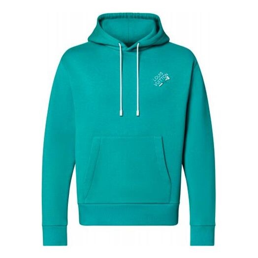 

Толстовка men's fw21 embroidered iconic green Louis Vuitton, зеленый