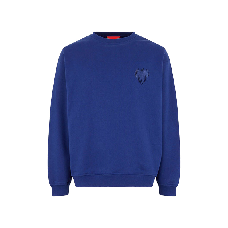 

25SS | VOS Loose Fit Crew Neck Sweatshirt Unisex Vision Of Super, синий