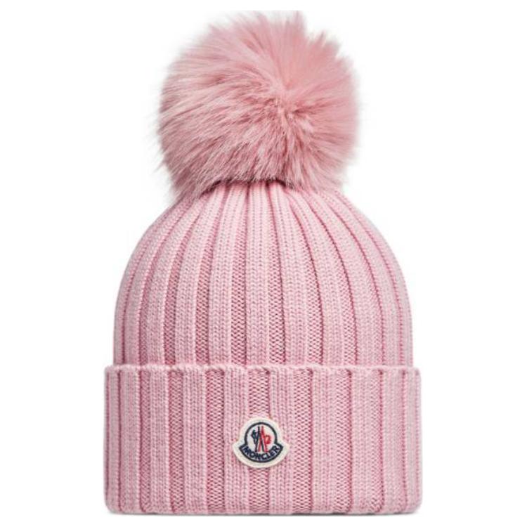 

Шапка с помпонами Moncler
