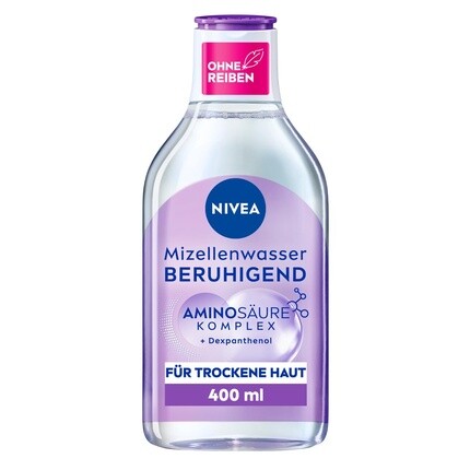 Мицеллярная вода Nivea — Успокаивающая для чувствительной кожи с декспантенолом и комплексом аминокислот, 400 мл