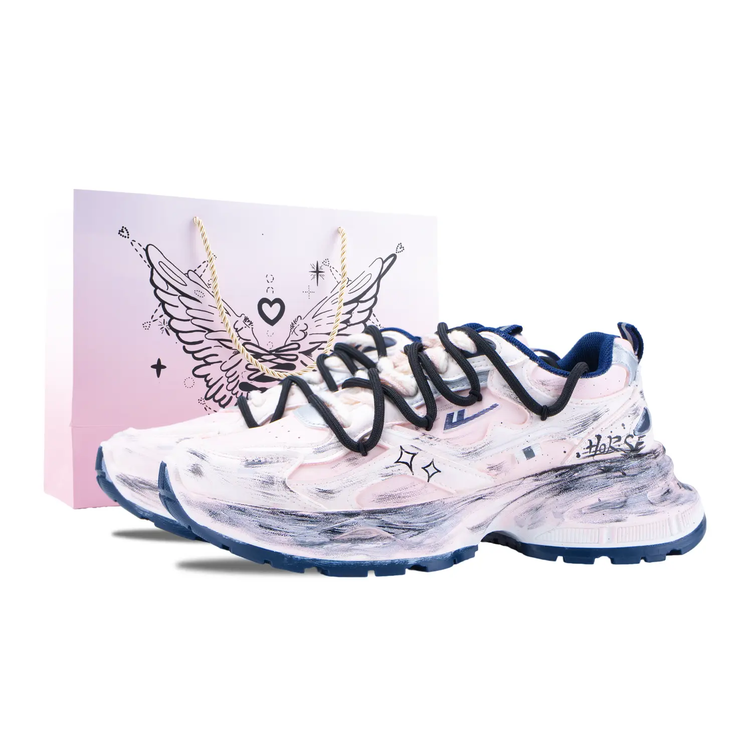 

WARRIOR Легкие низкие кроссовки на платформе Unisex Pink