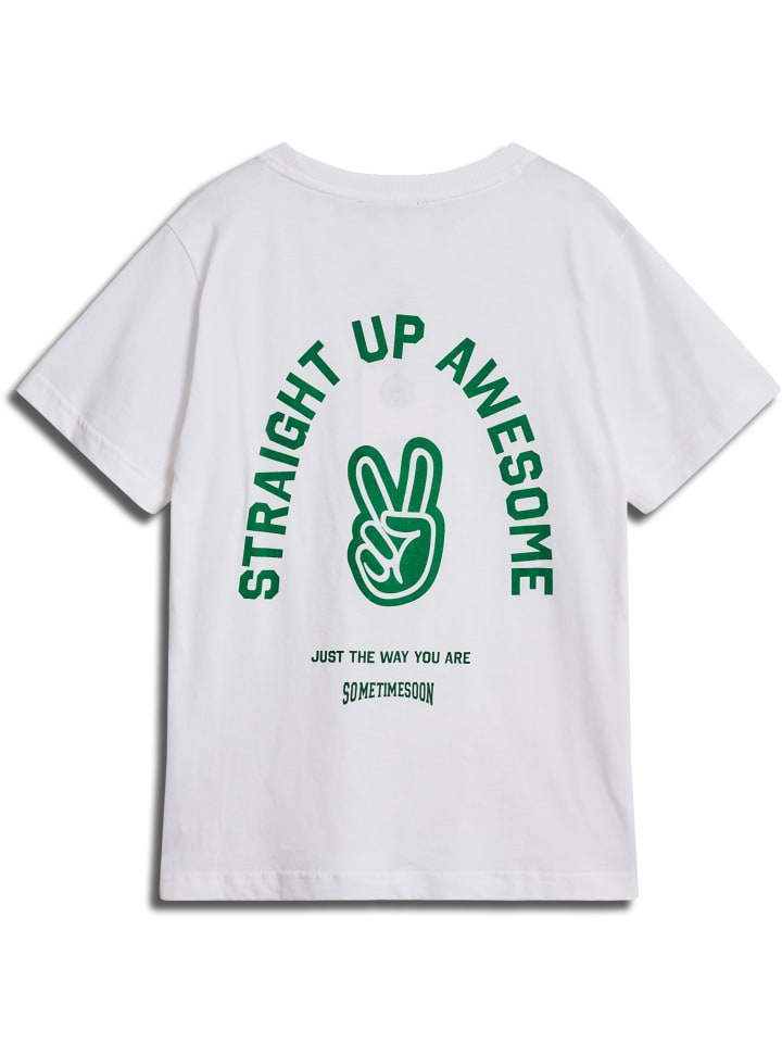 Футболка Sometime Soon T-Shirt S/S Stsharlem Kinder, цвет BRIGHT WHITE — фото 2