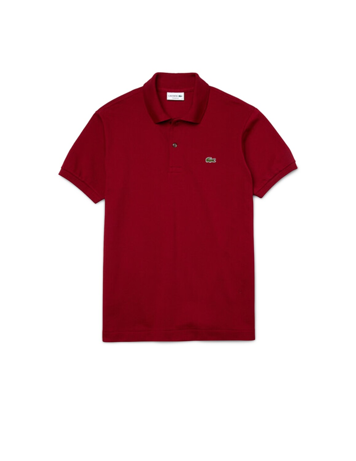 

Поло с короткими рукавами классического кроя Lacoste, цвет Bordeaux